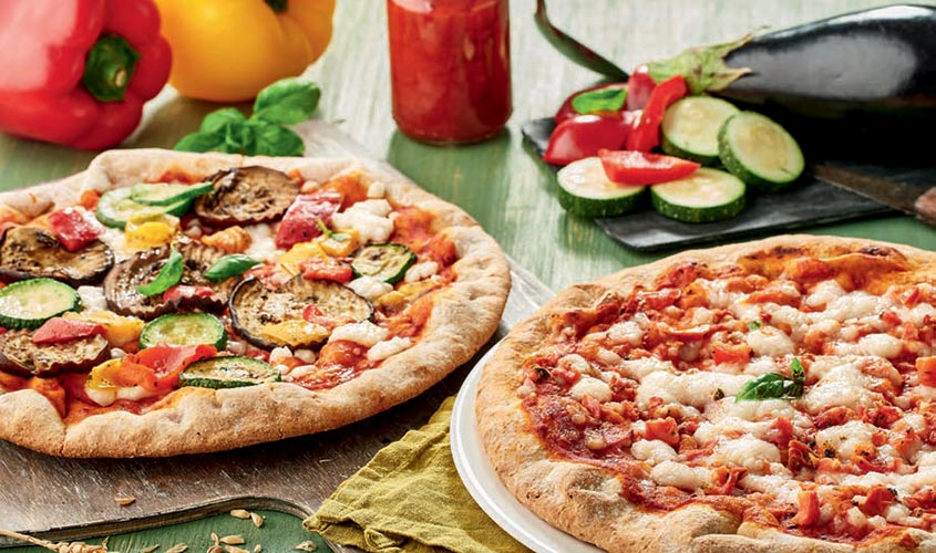 Pizza Duo Margherita i Vegetariana Pizze & Snack/Pizze Pizza Duo Margherita i Vegetariana bofrost